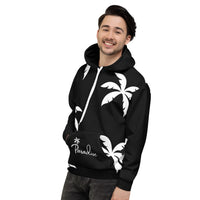 White Palm Unisex Hoodie (Mono Collection)